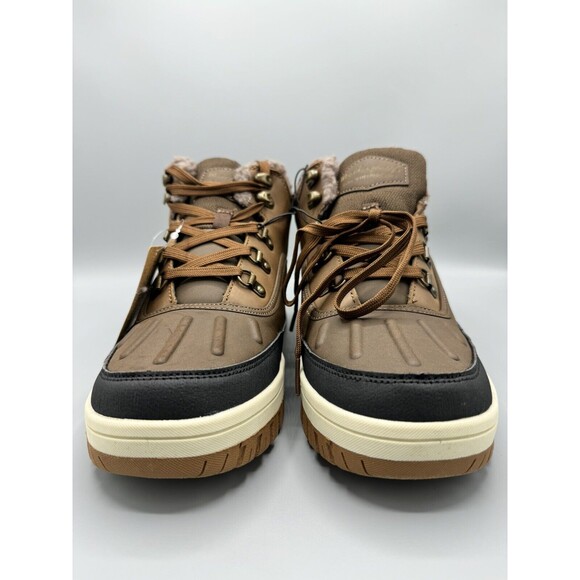 WEATHERPROOF VINTAGEMen's Larry Fleece-Lined Boots, Brown, Size 9 - Picture 5 of 9